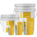 RAW B Vitamin plant supplement, available in 2oz, 8oz, 2lb, 10lb, and 25lb sizes