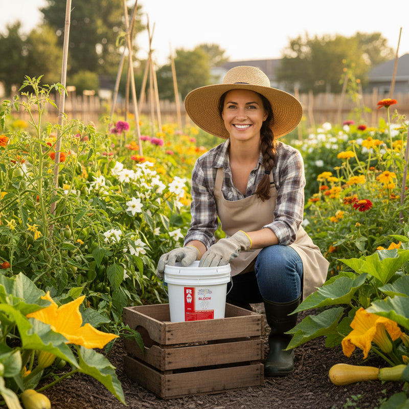 RAW BLOOM | All in One Water Soluble Nutrient Blend | Flowering Base Fertilizer
