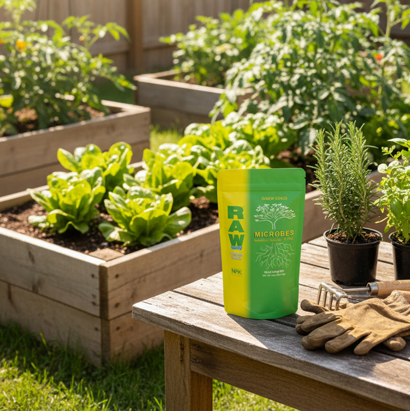 RAW Microbes Grow Stage | Beneficial Bacteria & Fungi | Root & Vegetative Support