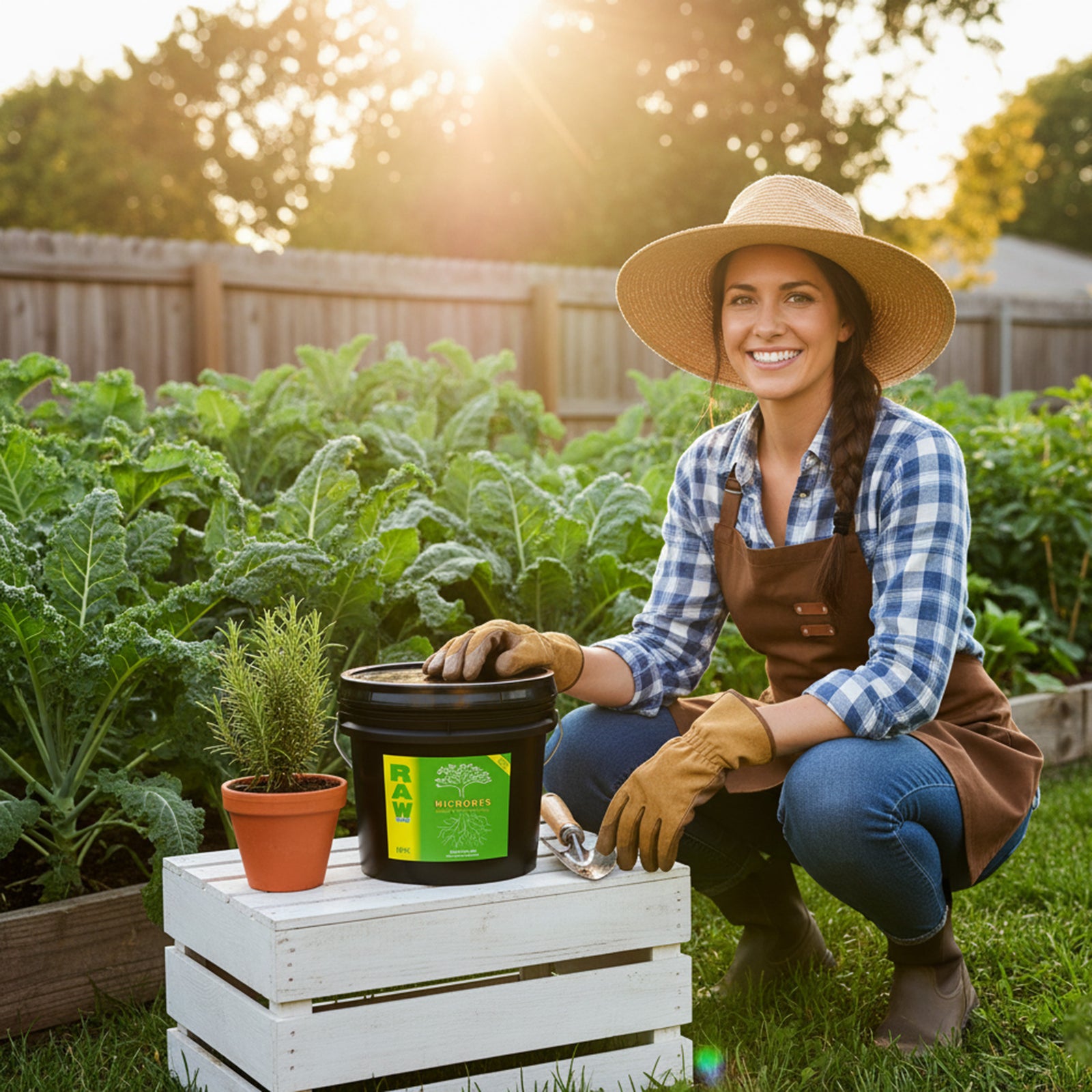 RAW Microbes Grow Stage | Beneficial Bacteria & Fungi for Roots