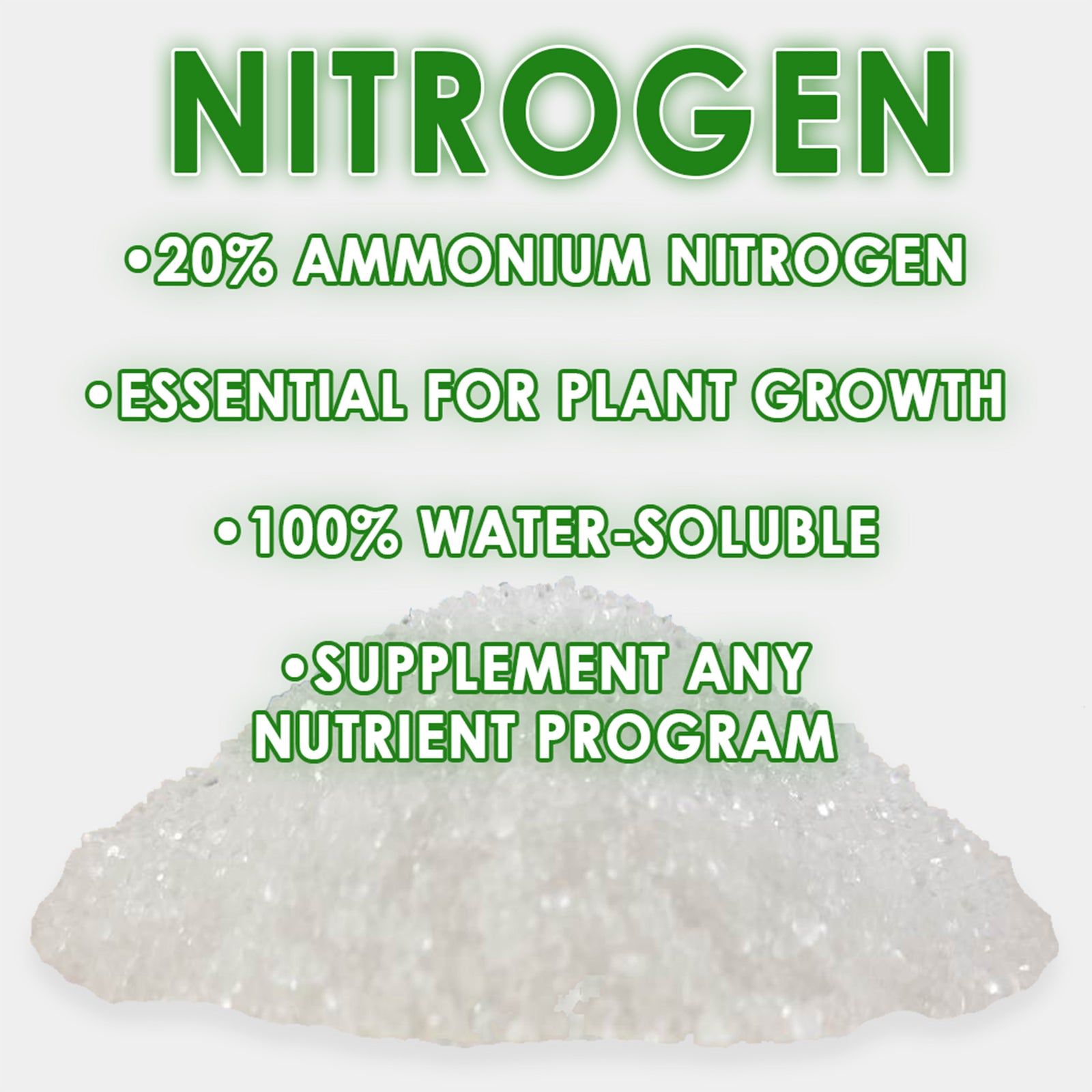 plant fertilizer nitrogen RAW Nitrogen | 20% Ammonium Nitrogen