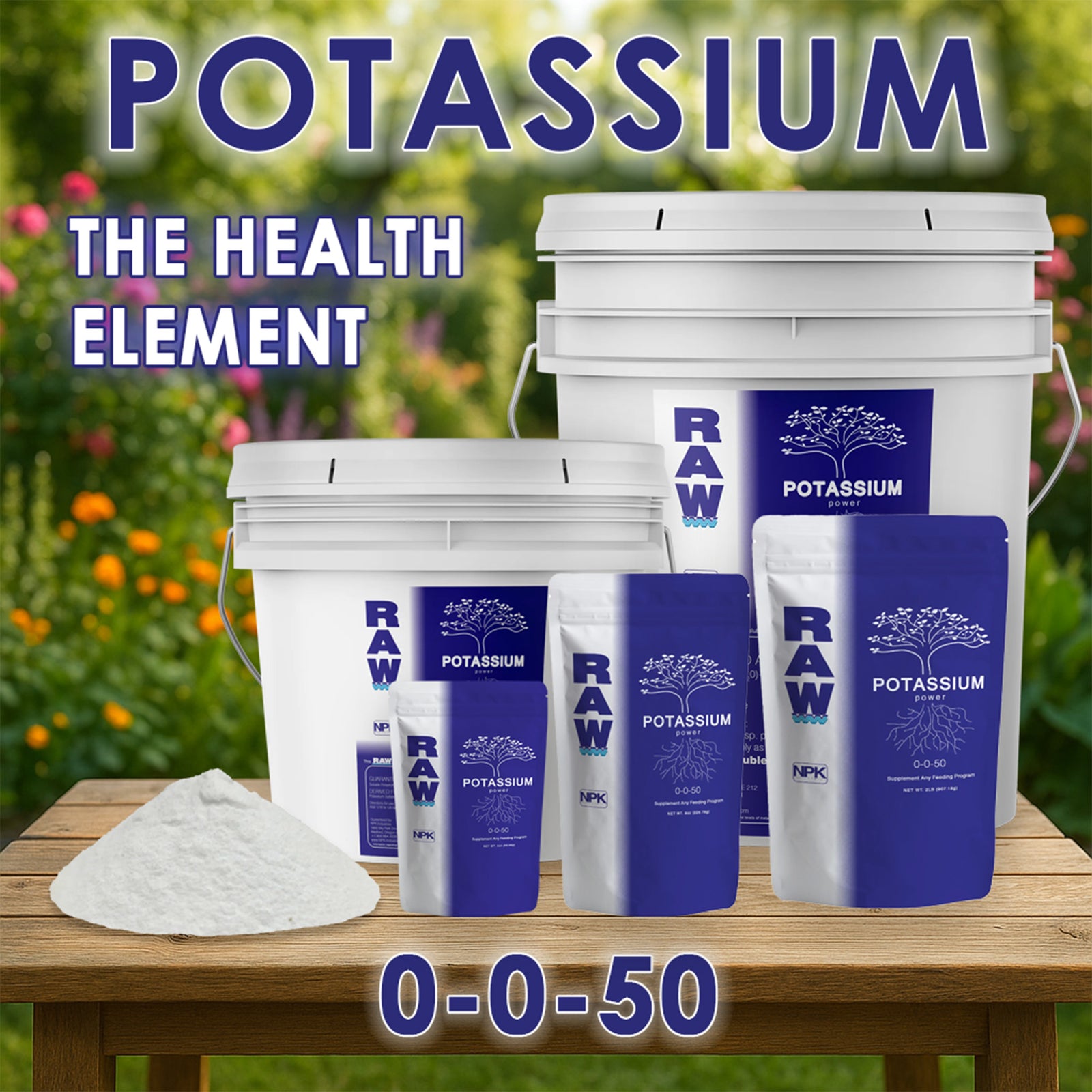 NPK RAW Potassium 10 lb