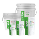 RAW Grow all-in-one water soluble fertilizer, balanced NPK vegetative stage base nutrient with essential minerals and supplements.