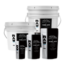 RAW Humic Acid fertilizer 0-0-4 with soluble potash, concentrated water-soluble humic acid derived from leonardite, available in multiple sizes for soil, hydroponics, and foliar use.