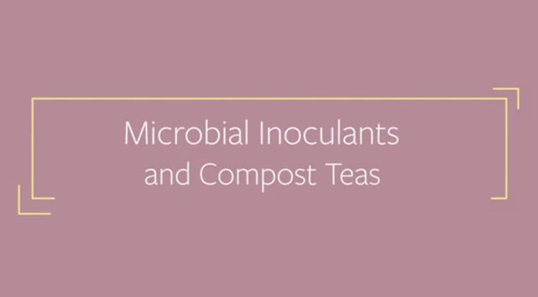 Microbial Innoculants and Compost Teas - Single Course